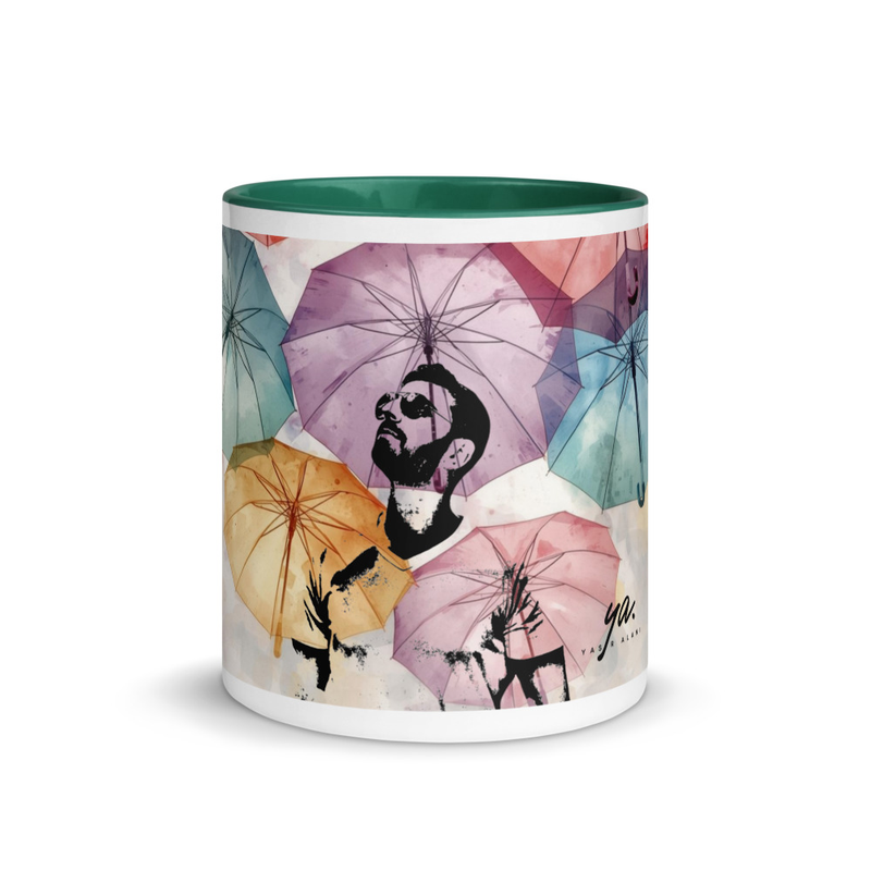 Watercolor Umbrellas Mug