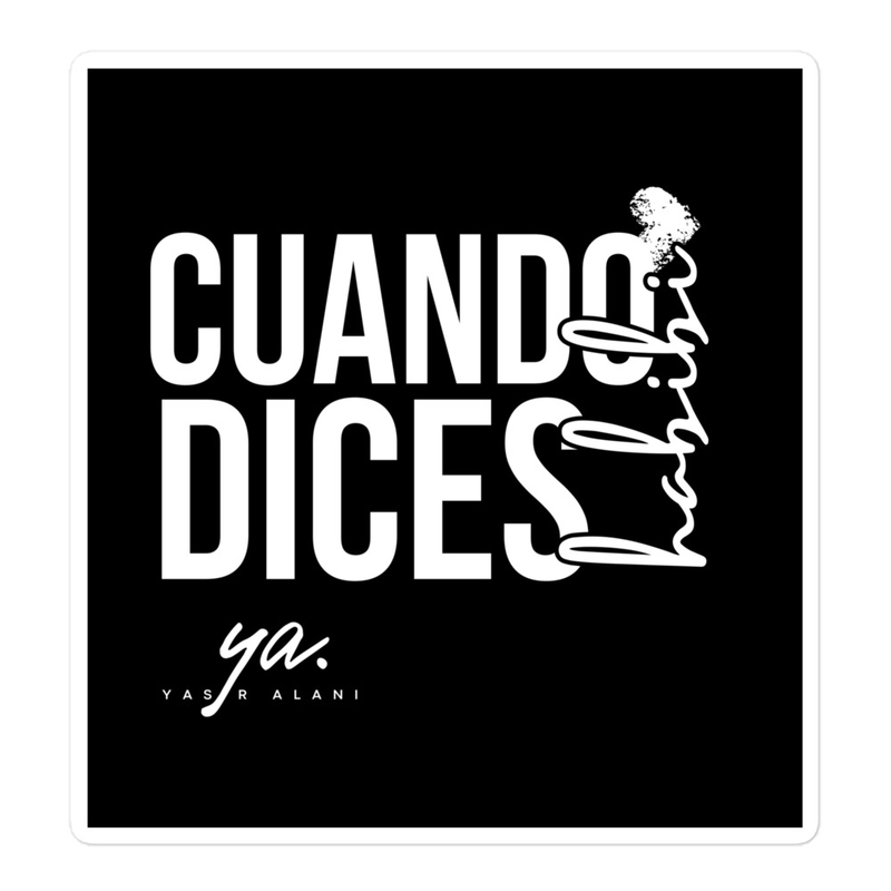 Cuando Dices Habibi Sticker