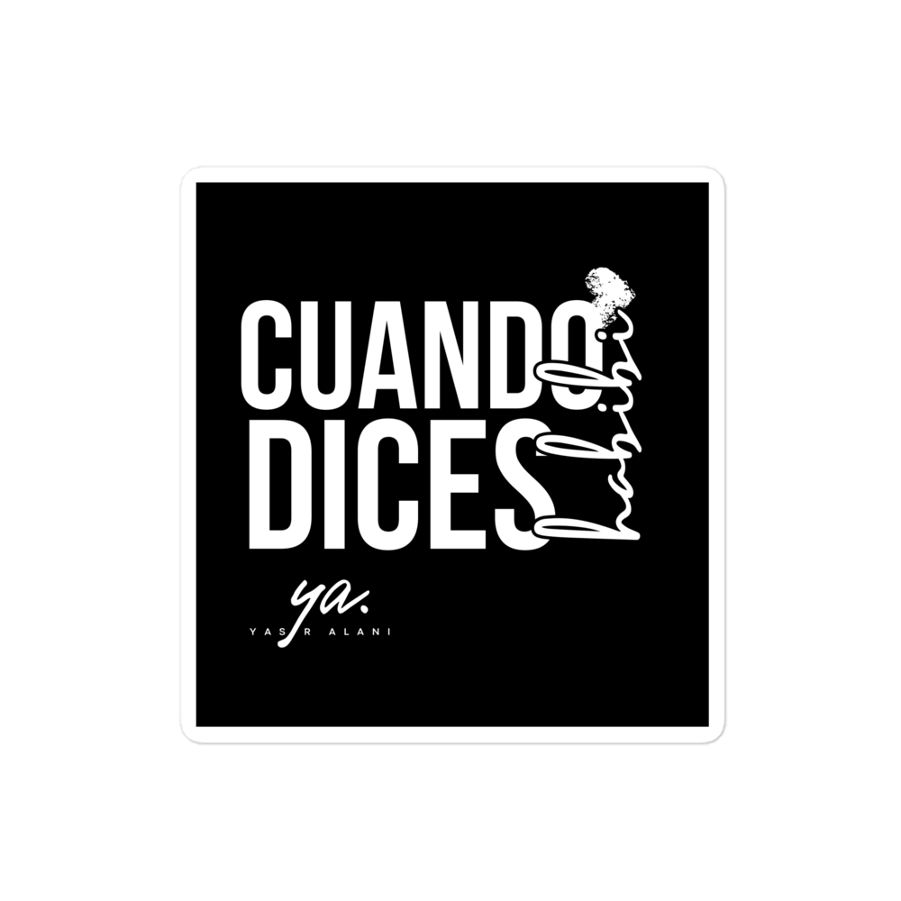 Cuando Dices Habibi Sticker