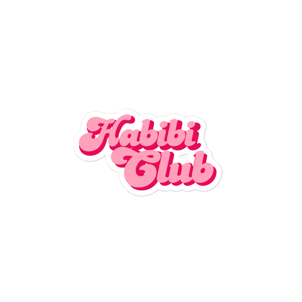 Habibi Club Sticker