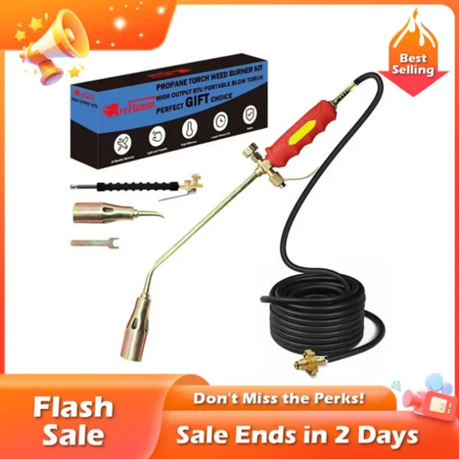Propane Torch Weed Burner Kit