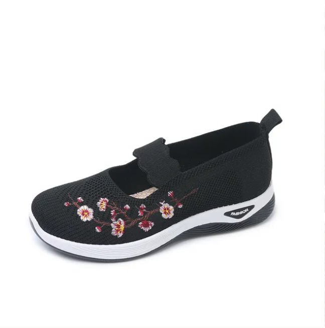 Embroidered Women's Casual Shoe