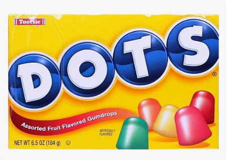 Tootsie DOTS Assorted Fruit Flavored Gumdrops