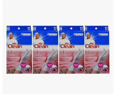 Mr. Clean Bliss Premium Latex Gloves