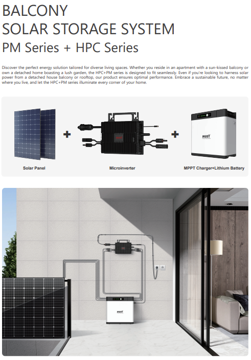 Balcony Solar Storage System