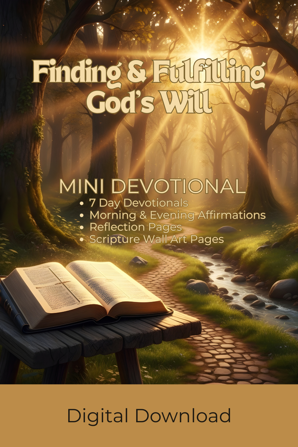 Finding & Fulfilling God's Will Mini Devotional