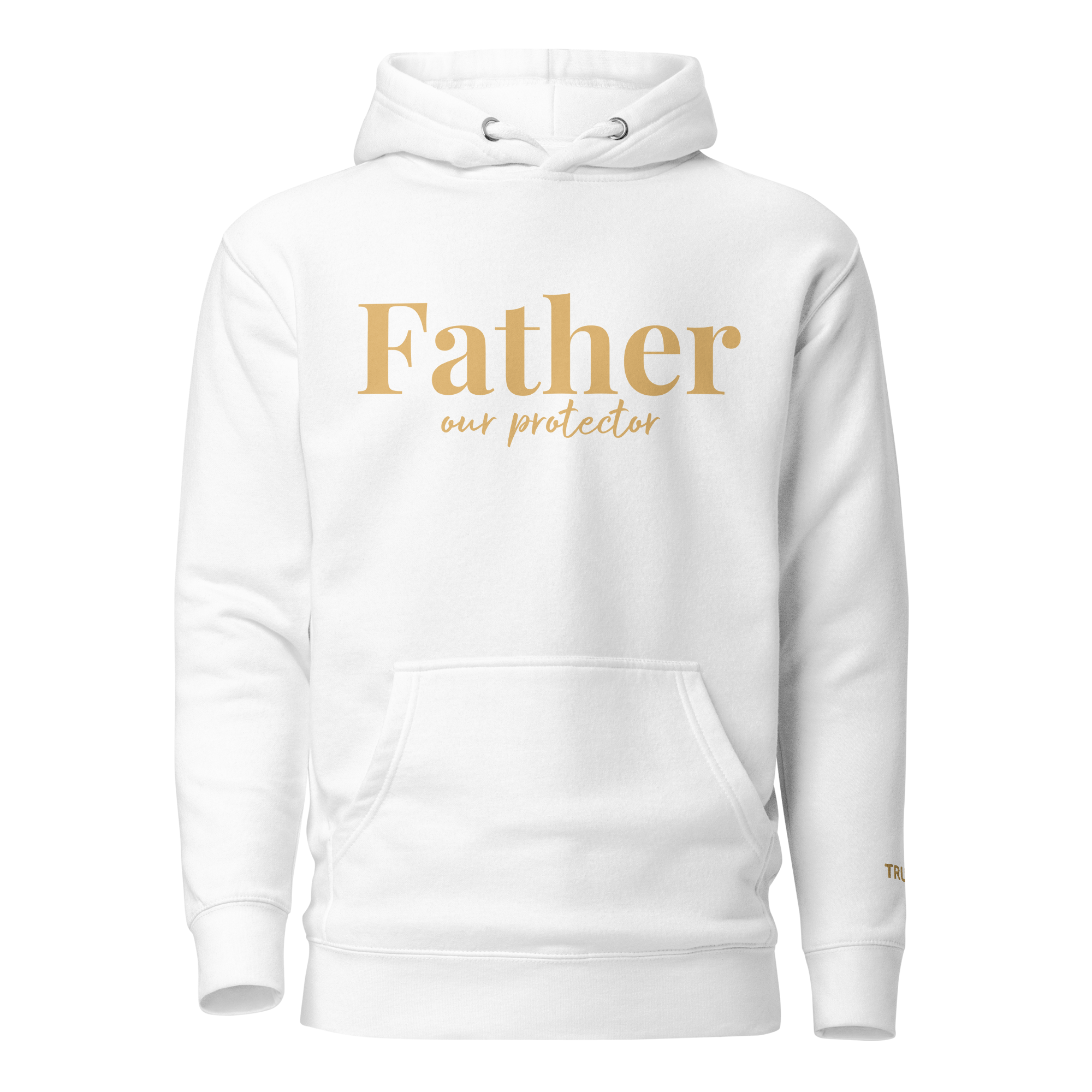 Father Our Protector Christian Hoodie | Premium Faith-Based Apparel by TRUTAI