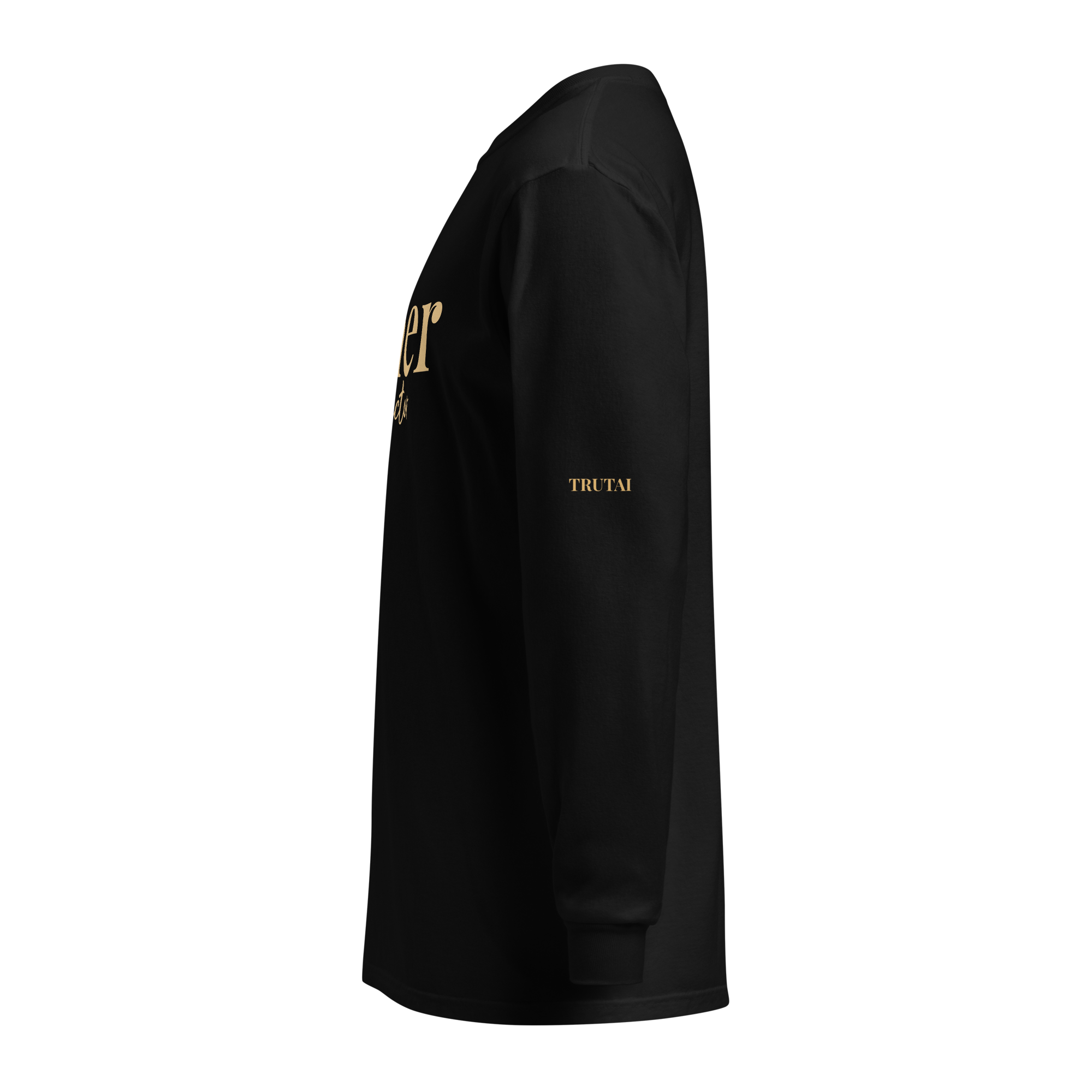 Father Our Protector Long Sleeve Shirt | Garment-Dyed Vintage Faith Wear | TRUTAI