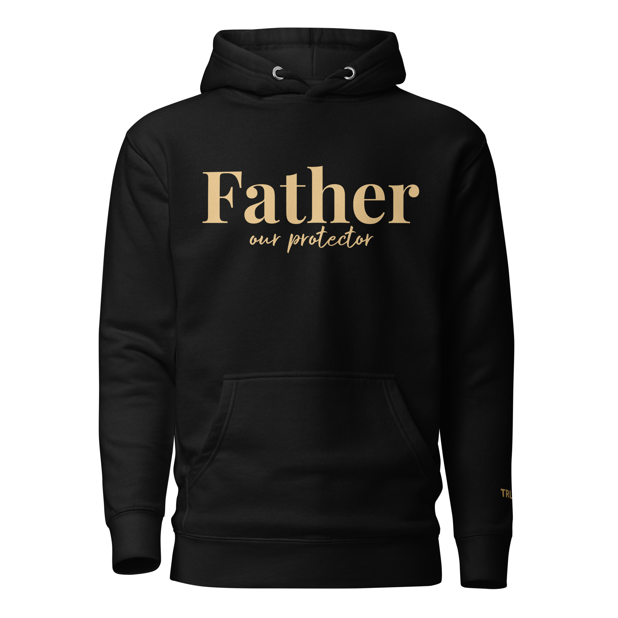 Father Our Protector Christian Hoodie | Premium Faith-Based Apparel by TRUTAI