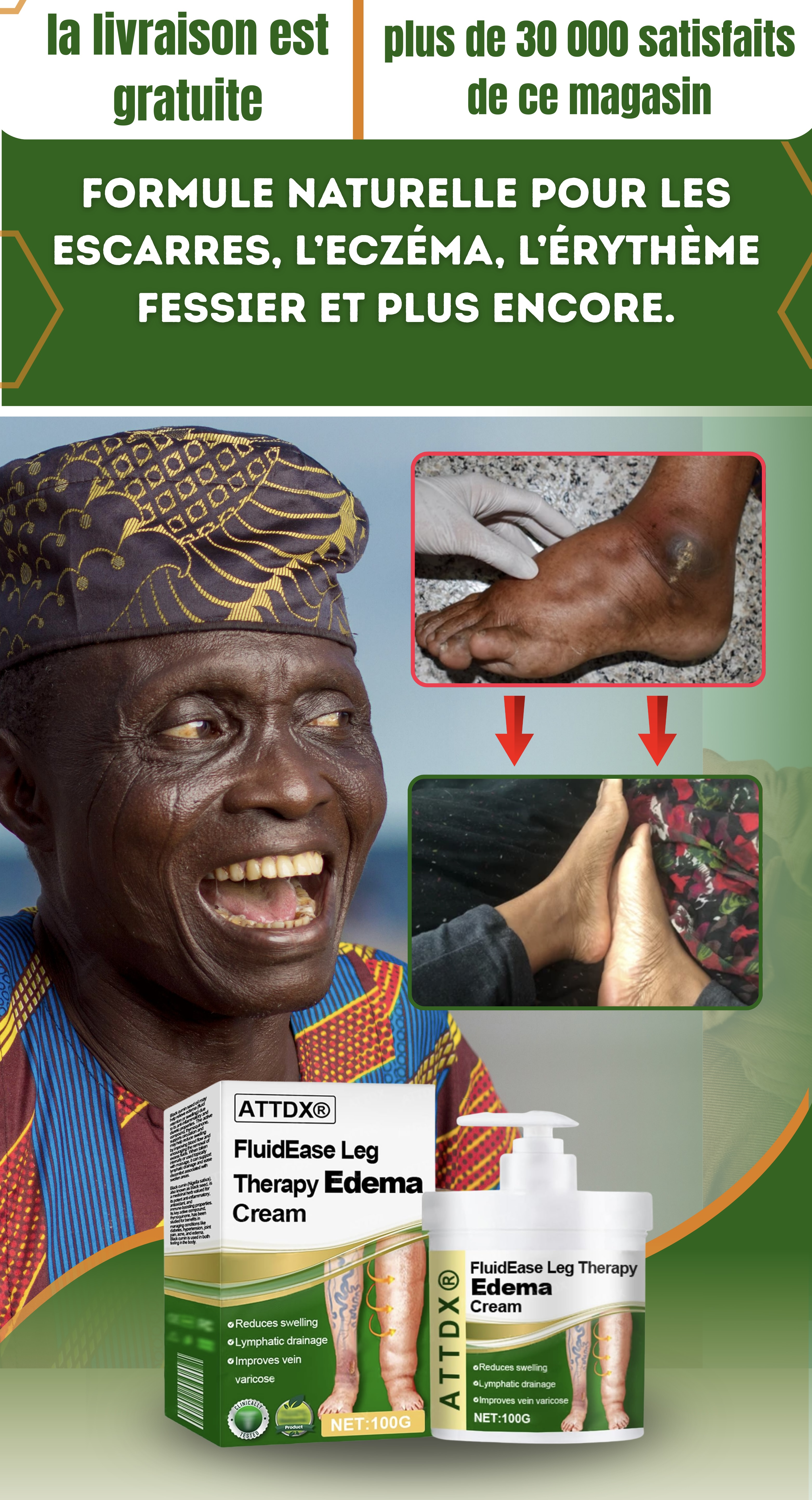 🧴 Crème Naturelle de Guérison – Multi-Usages pour une Peau Apaisée et Réparée