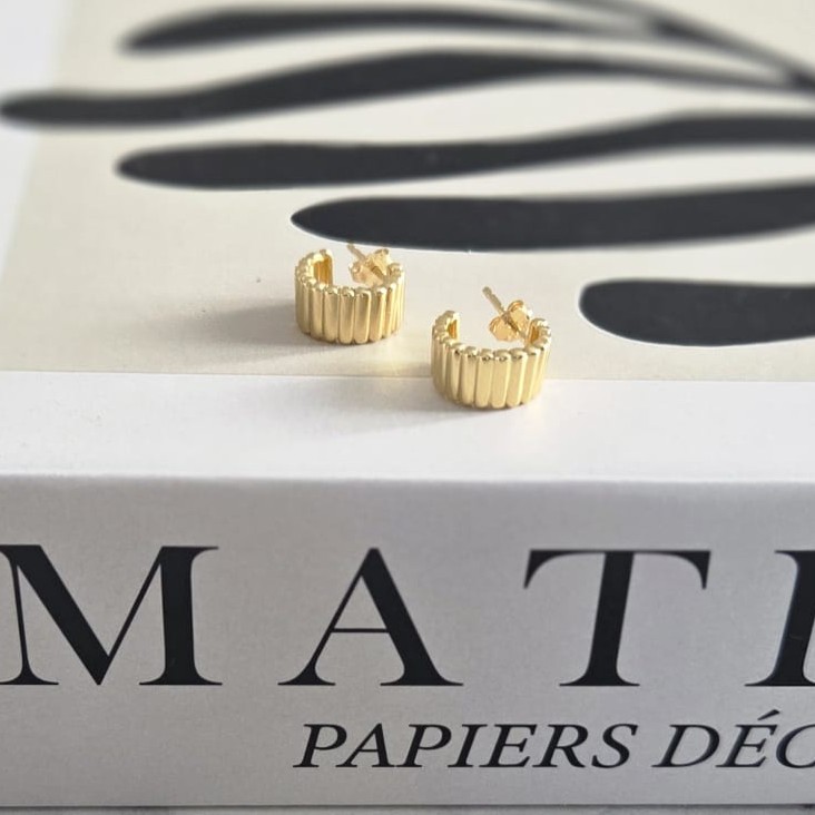 Divina Gold – Boucles d’oreilles élégantes 