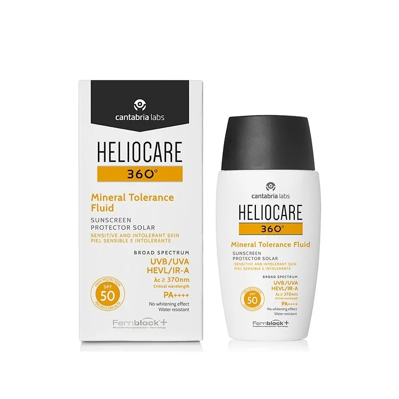 Heliocare 360° Mineral Tolerance Fluid SPF 50