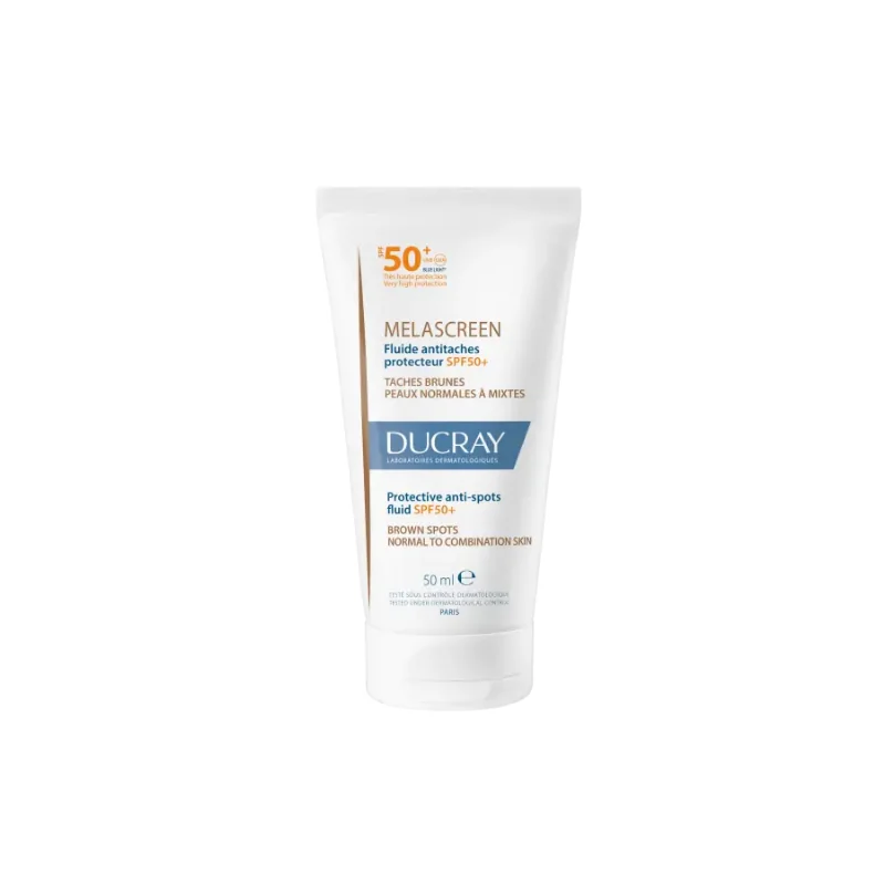 Ducray melascreen ecran solaire anti-taches en fluide Spf50 â 50ml