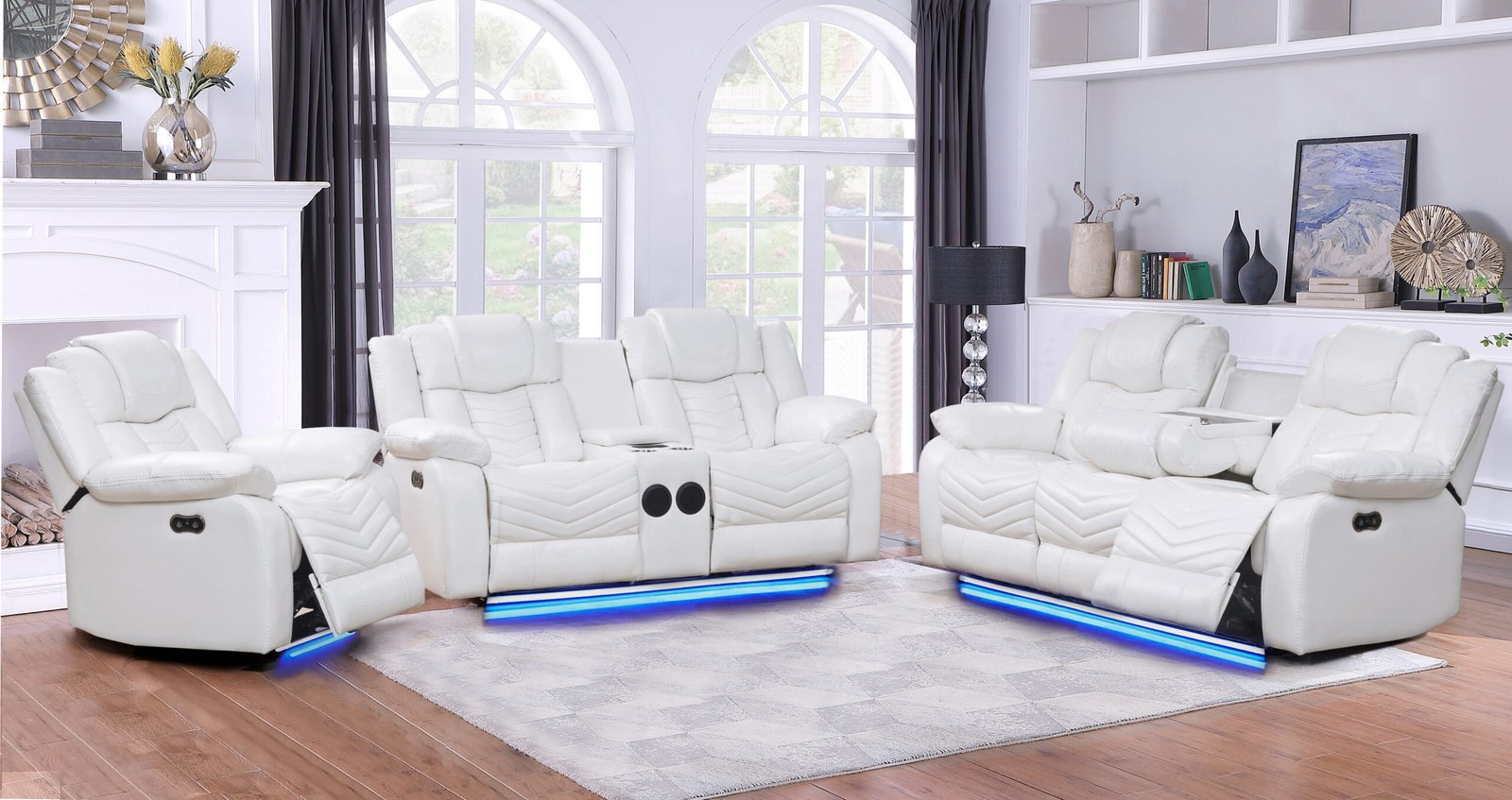 Cassio Signature Power Reclining Living Room Set