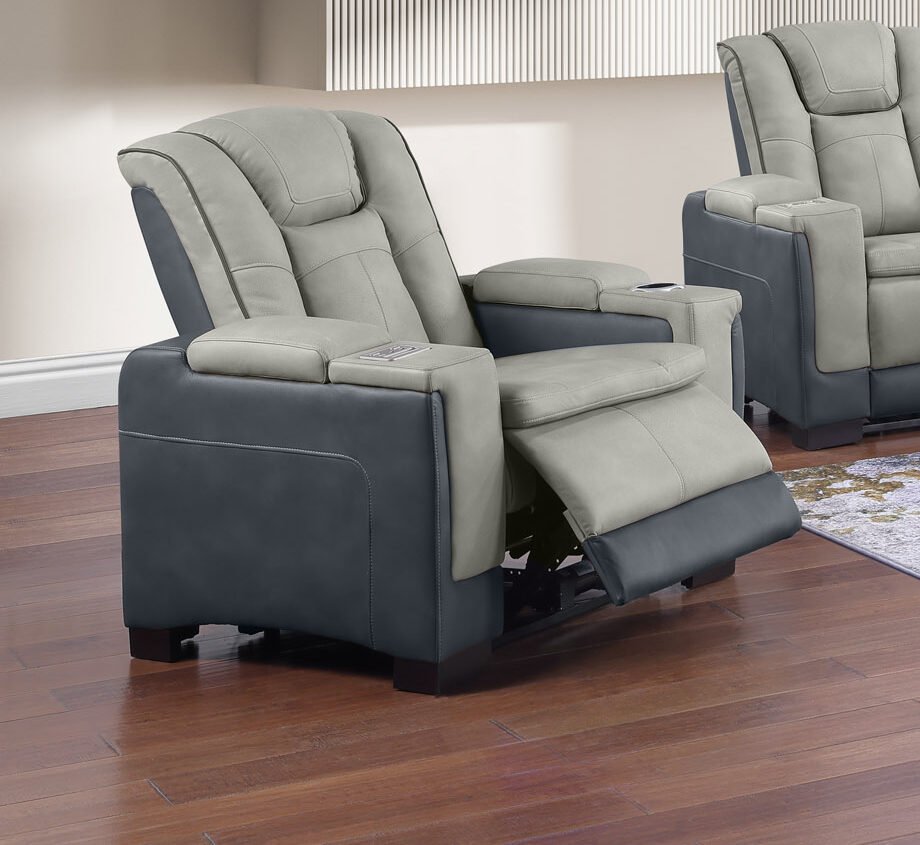 Molly Gray Zero Gravity Power Recliner