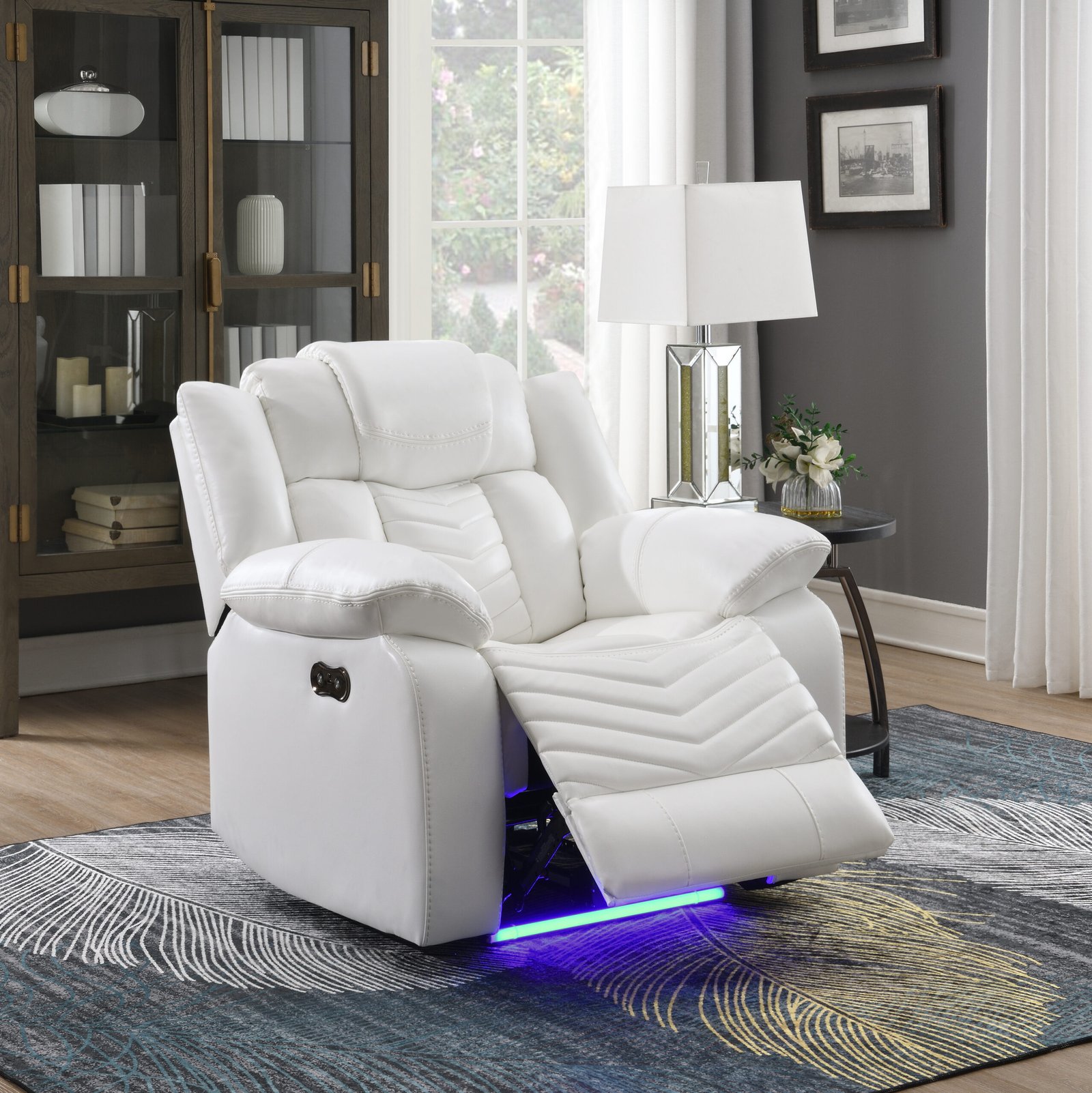 Cassio Signature Power Recliner with LED