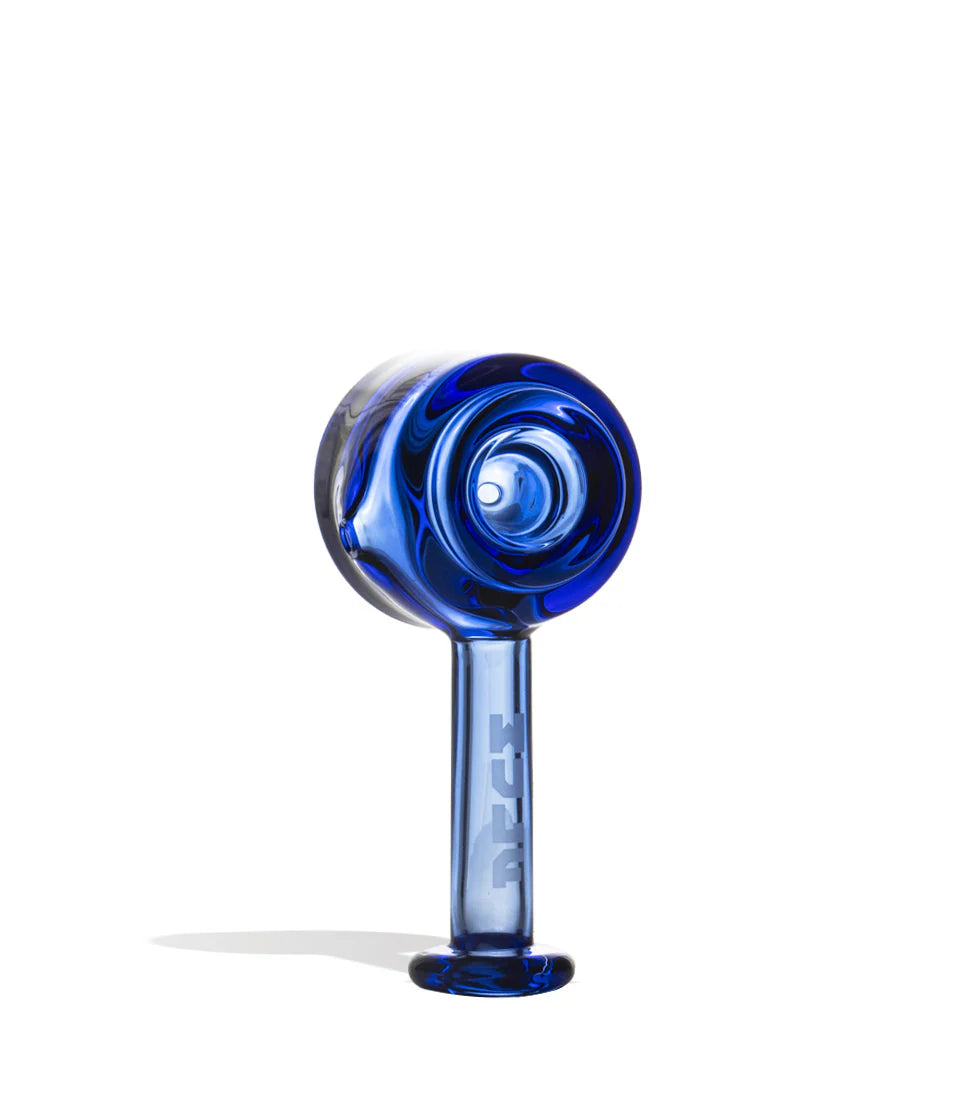WULF GAVEL 3.5" GLASS HANDPIPE BLUE