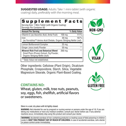 Complete Iron Mini-Tablets+