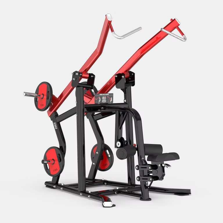 Plate Loaded Lat Pulldown Machine