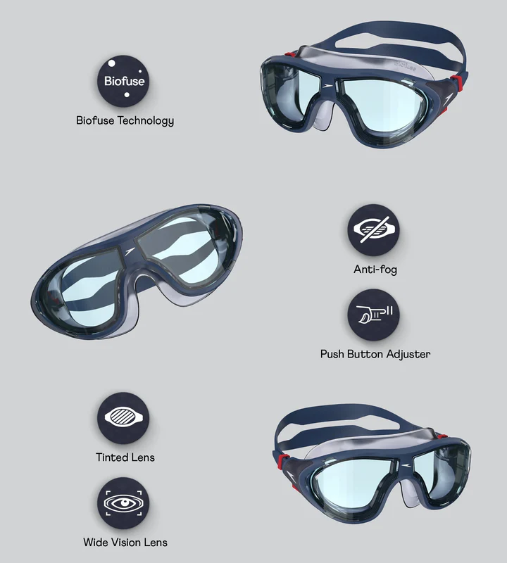 Swimming Goggles with Biofuse Technology