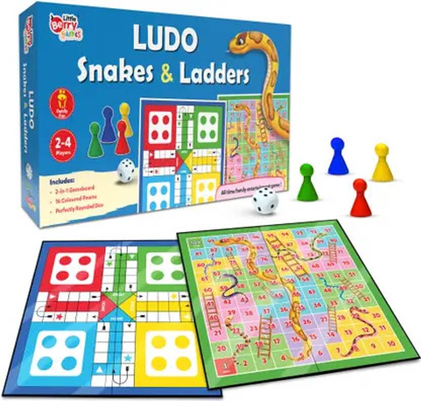 Ludo and Snakes & Ladders Board Game Set
