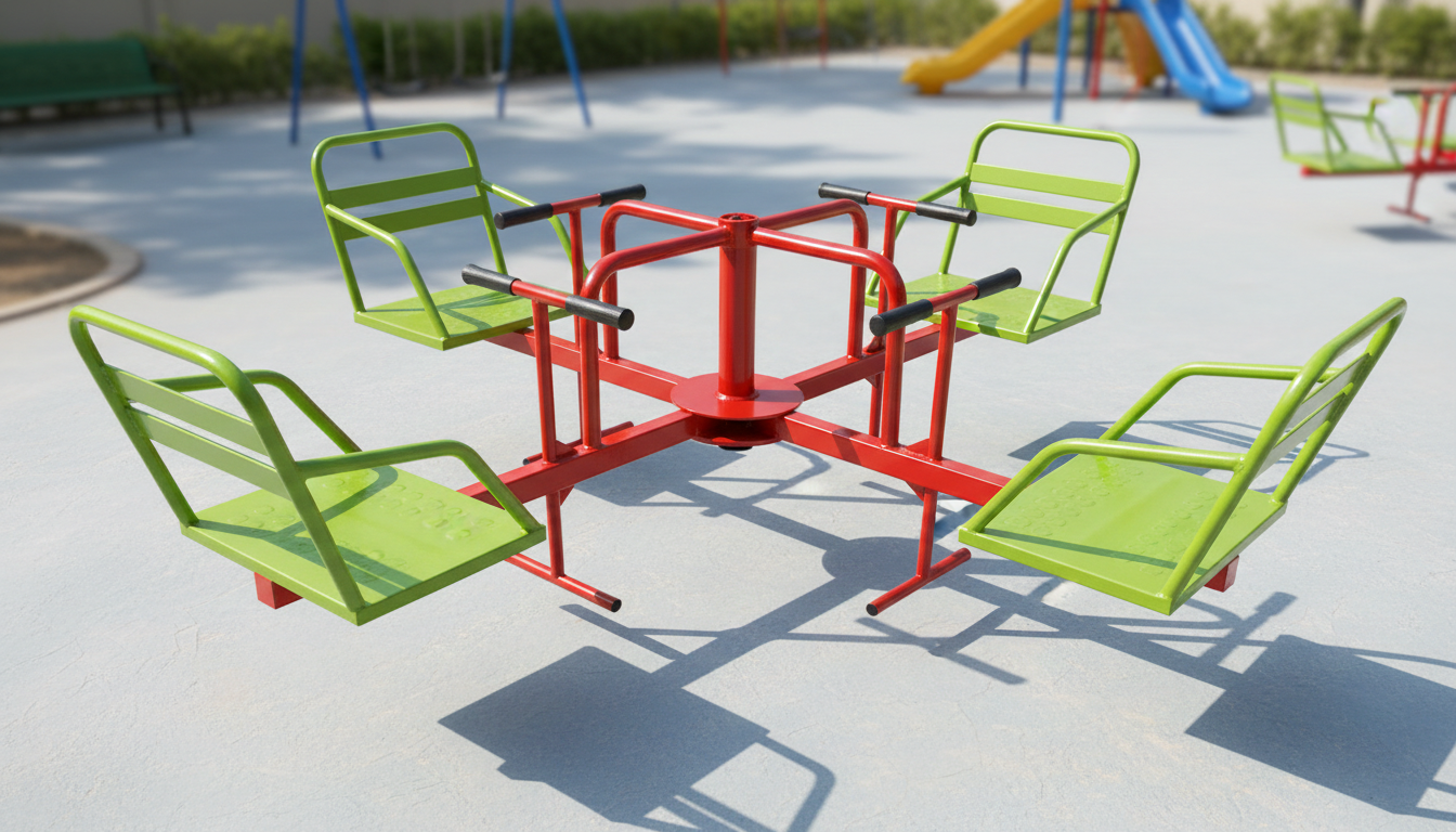 Outdoor Playground Merry-Go-Round
