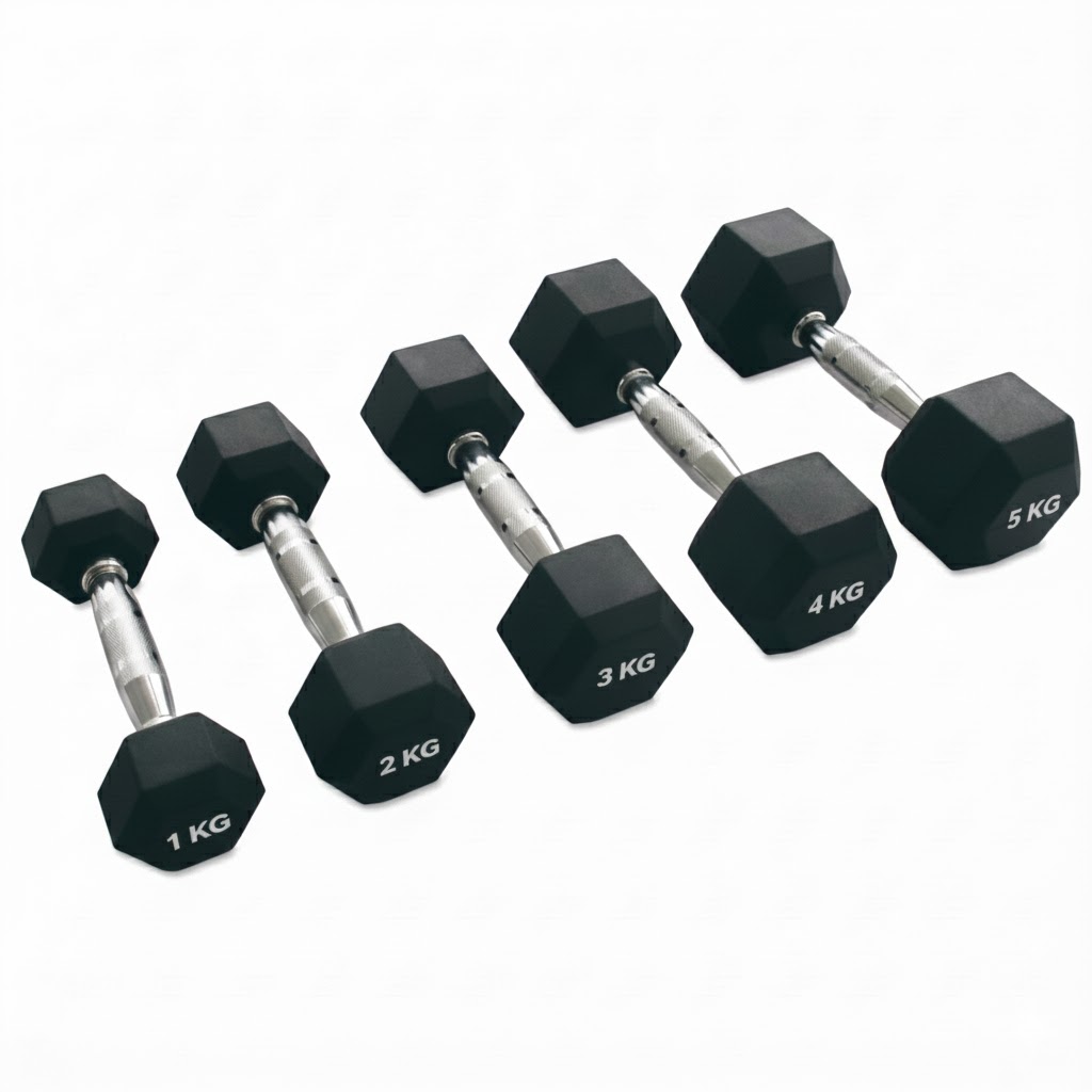 Hex Dumbbell Set