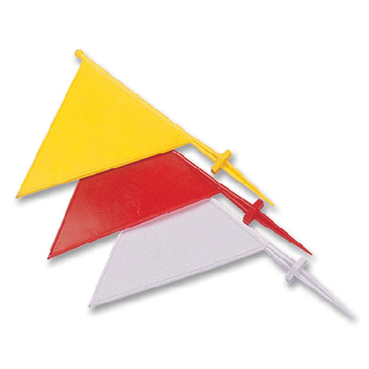 Plastic Triangle Marker Flags