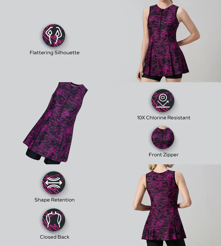 Women's Swim Dress with Shorts