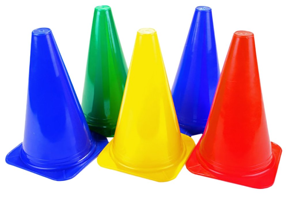 Colorful Plastic Traffic Cones