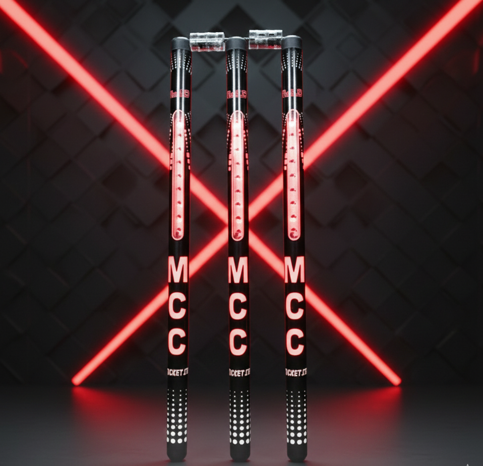 MCC Rocket LED Stumps || LED TOUCH SENSOR || CRICKET