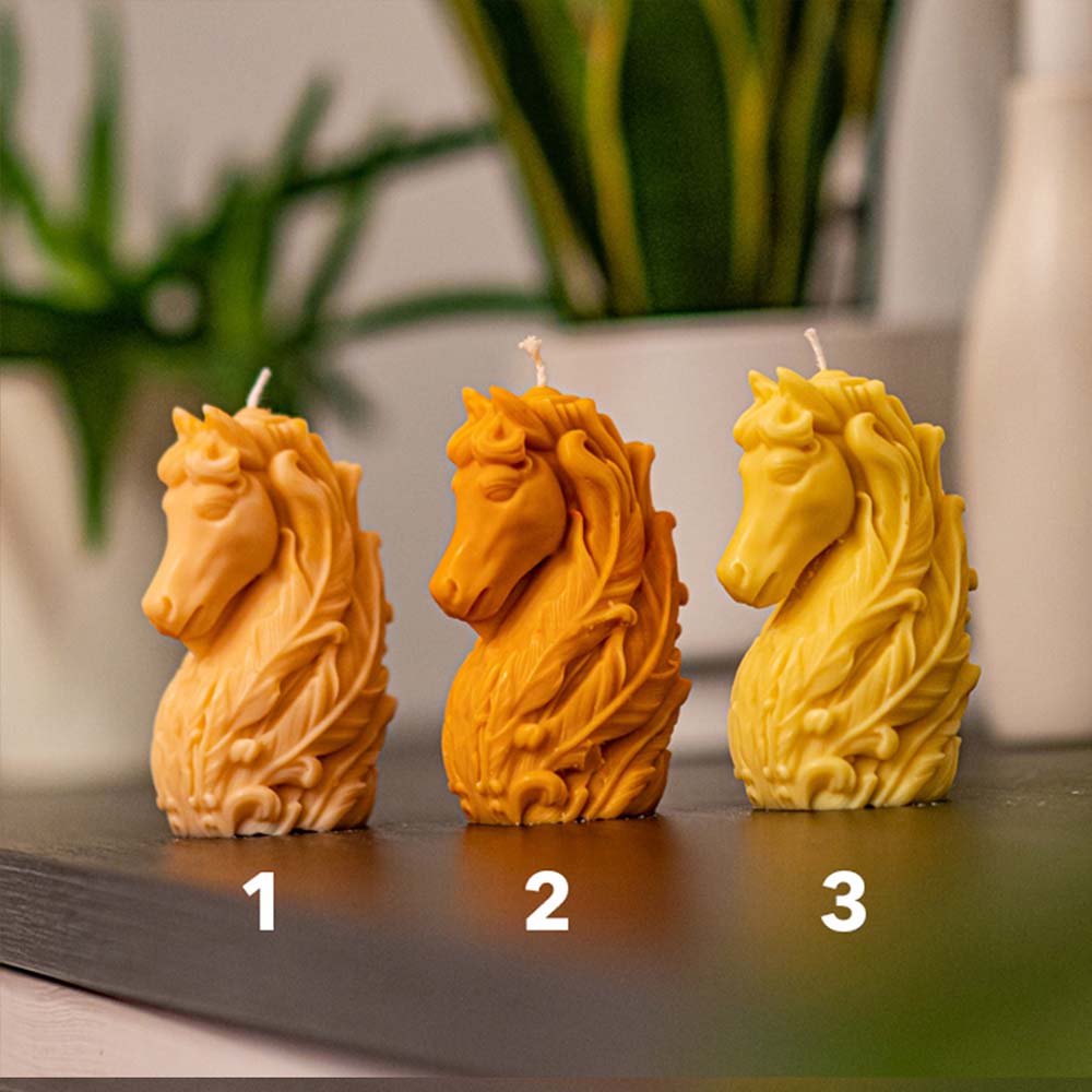 Ugunīgā Zirga svece 10 cm