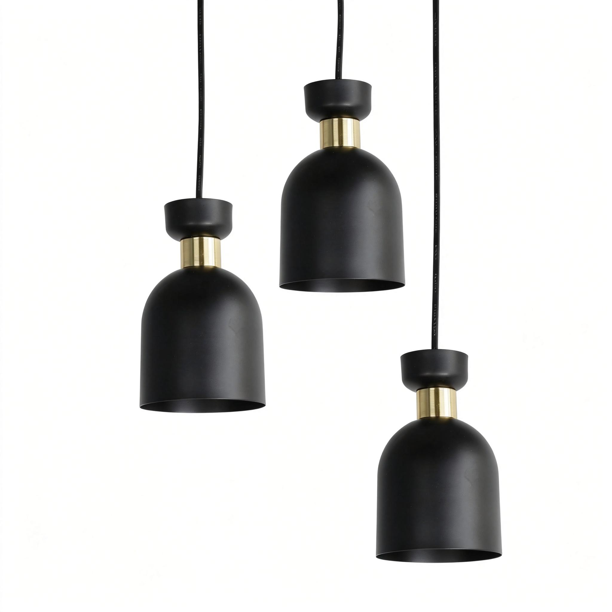 Modern Black Pendant Light 24P004