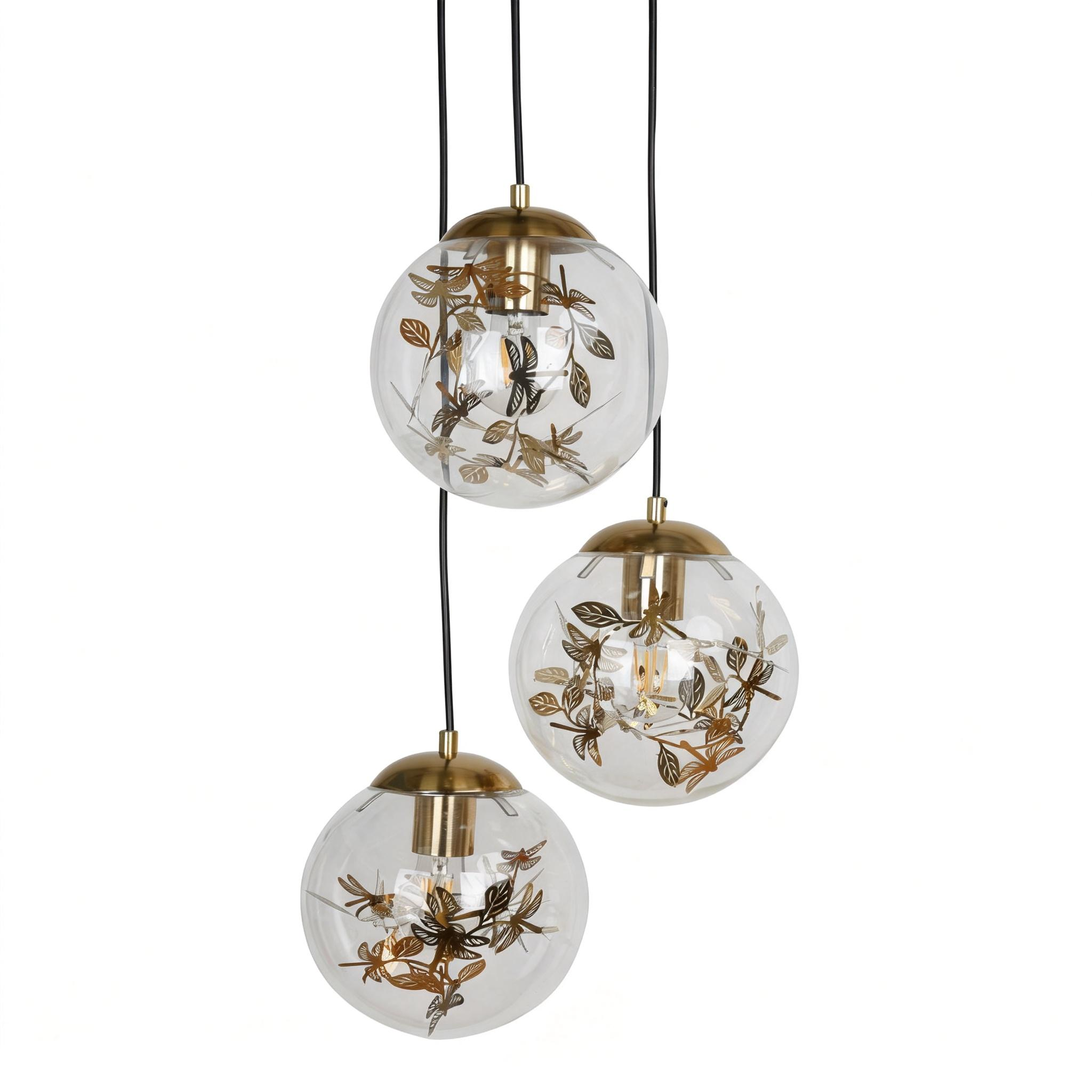 Modern Glass Pendant Light 25P004