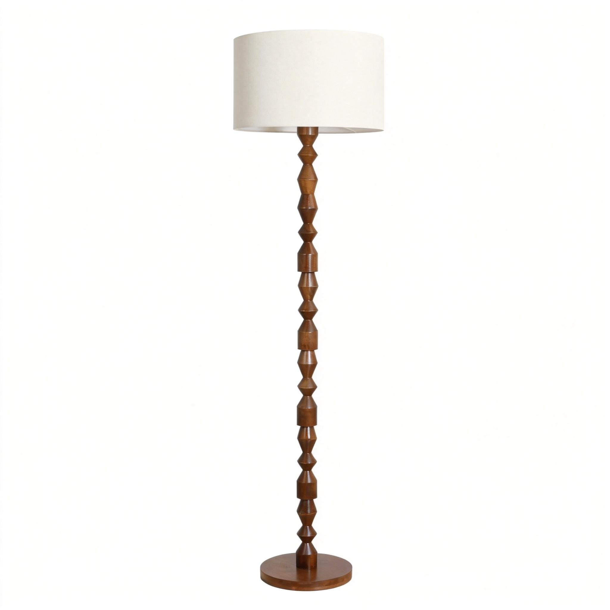 Wooden Floor Lamp