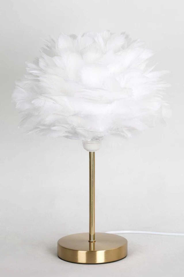 Feather Table Lamp