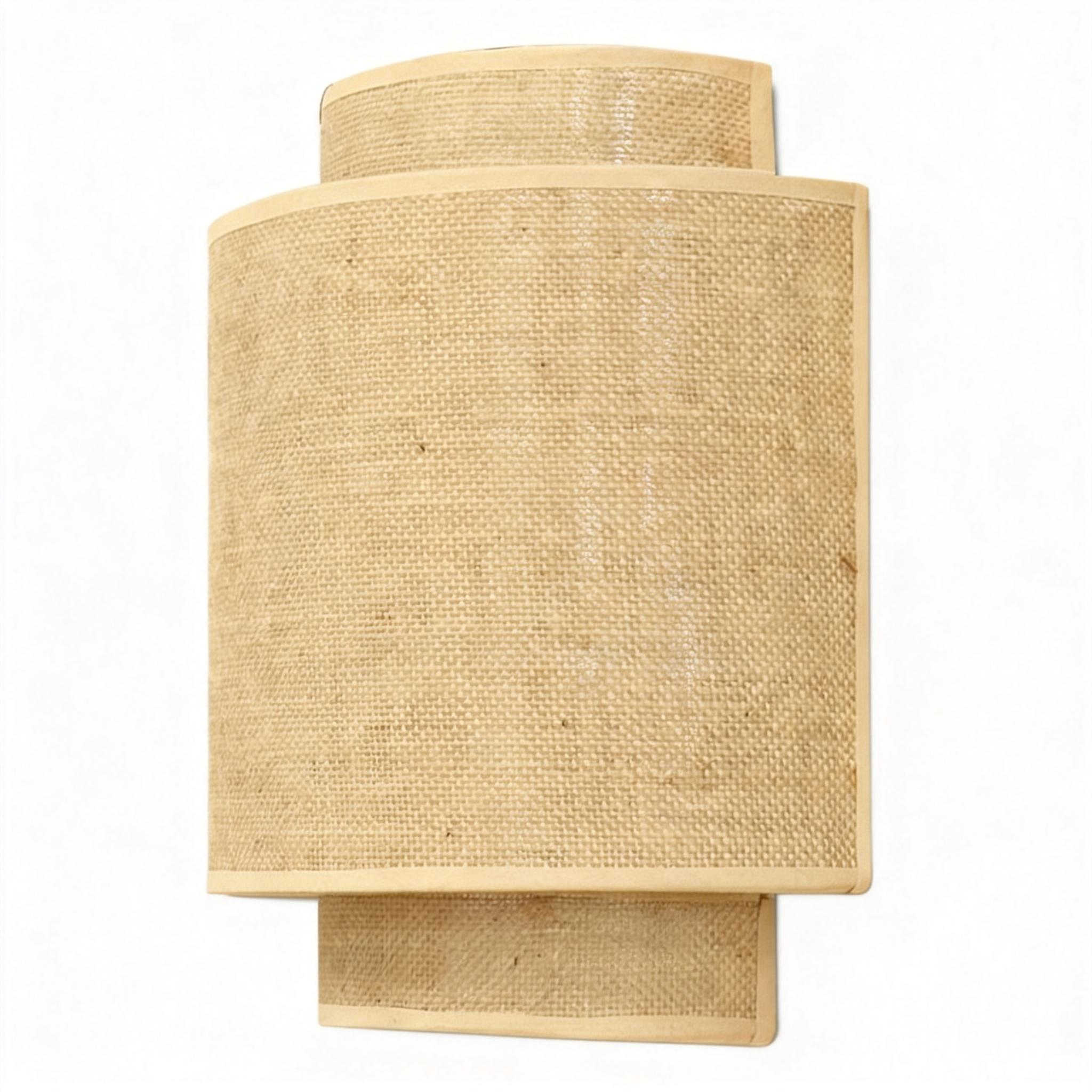 Woven Fabric Wall Sconce 23P190
