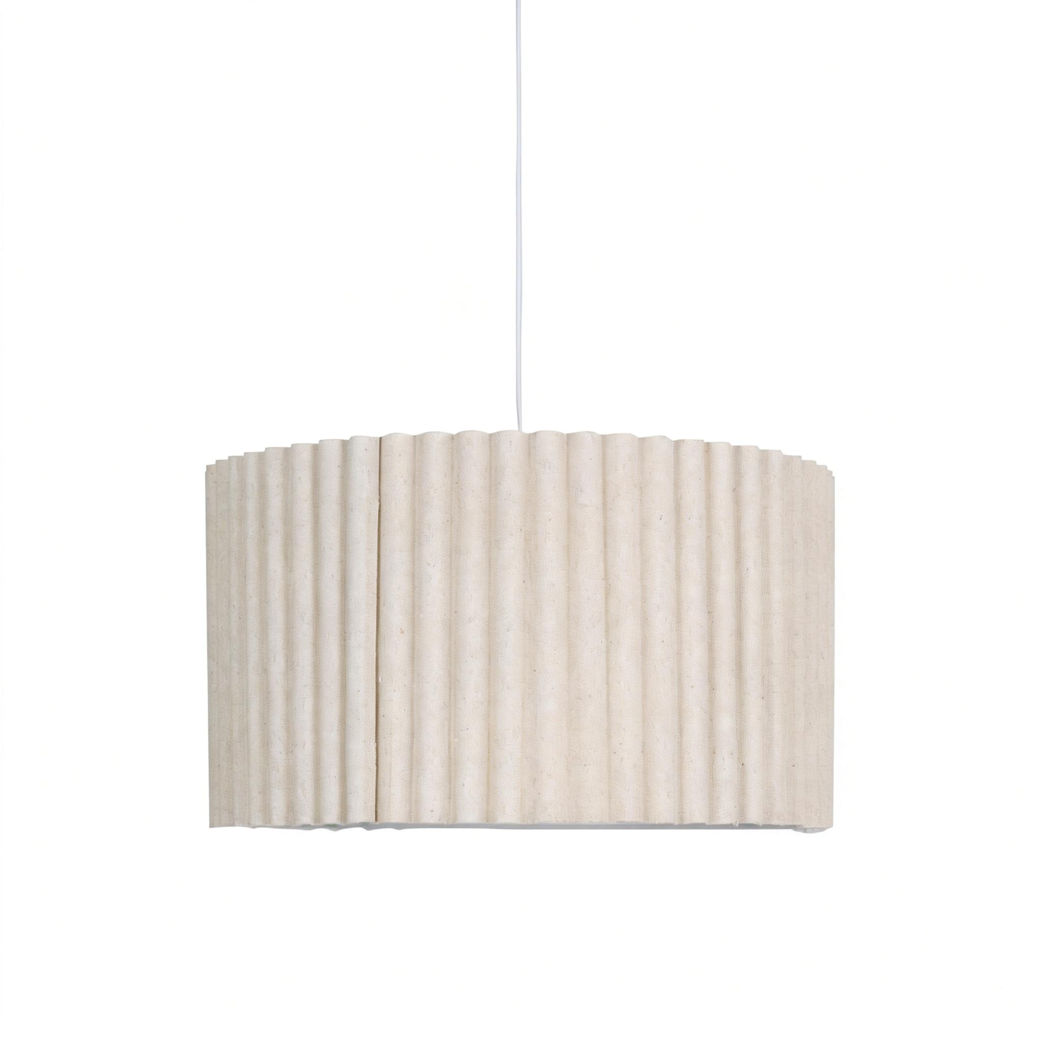 Modern Pleated Pendant Lamp 25P007