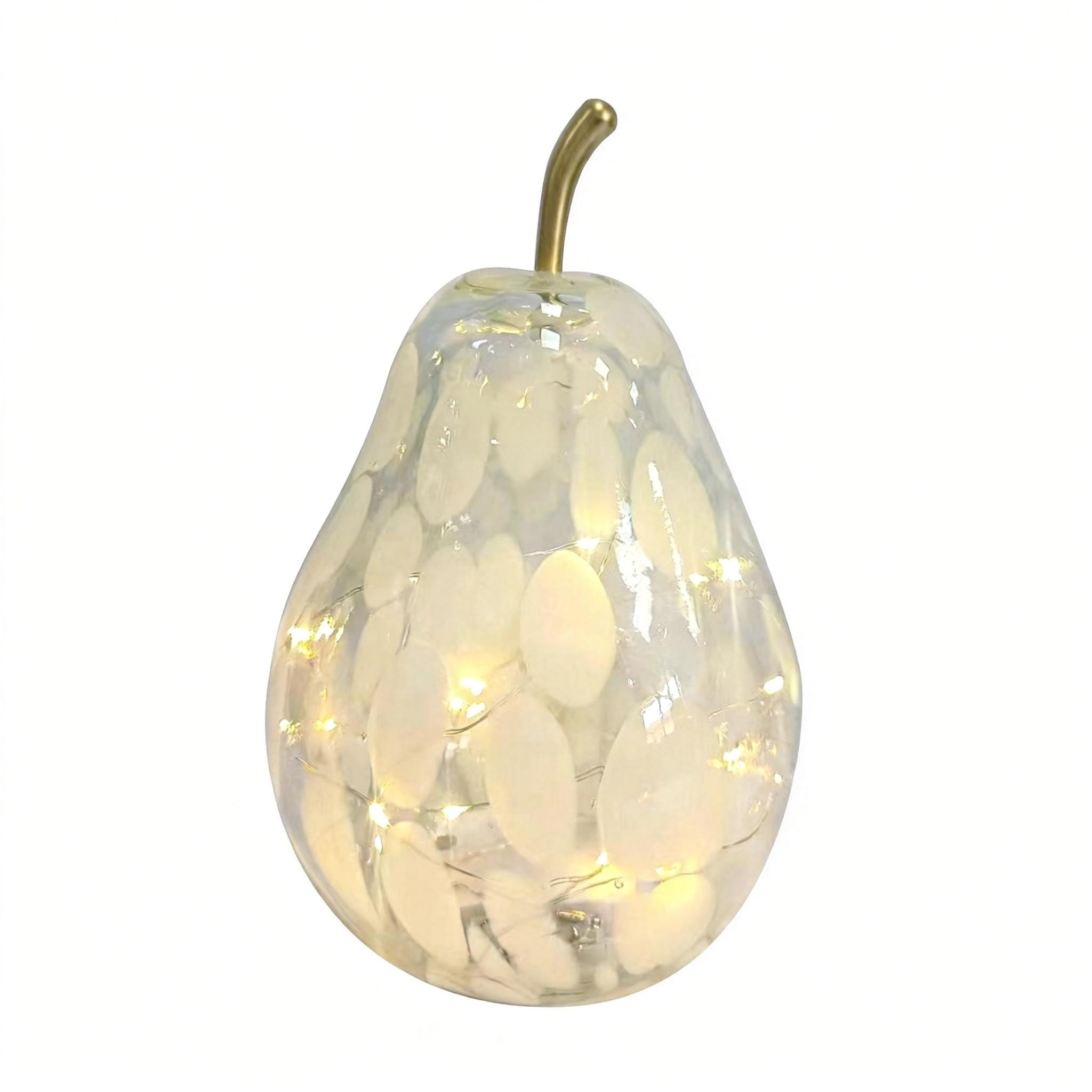 Glass Pear Shaped Decorative Light 25AD125