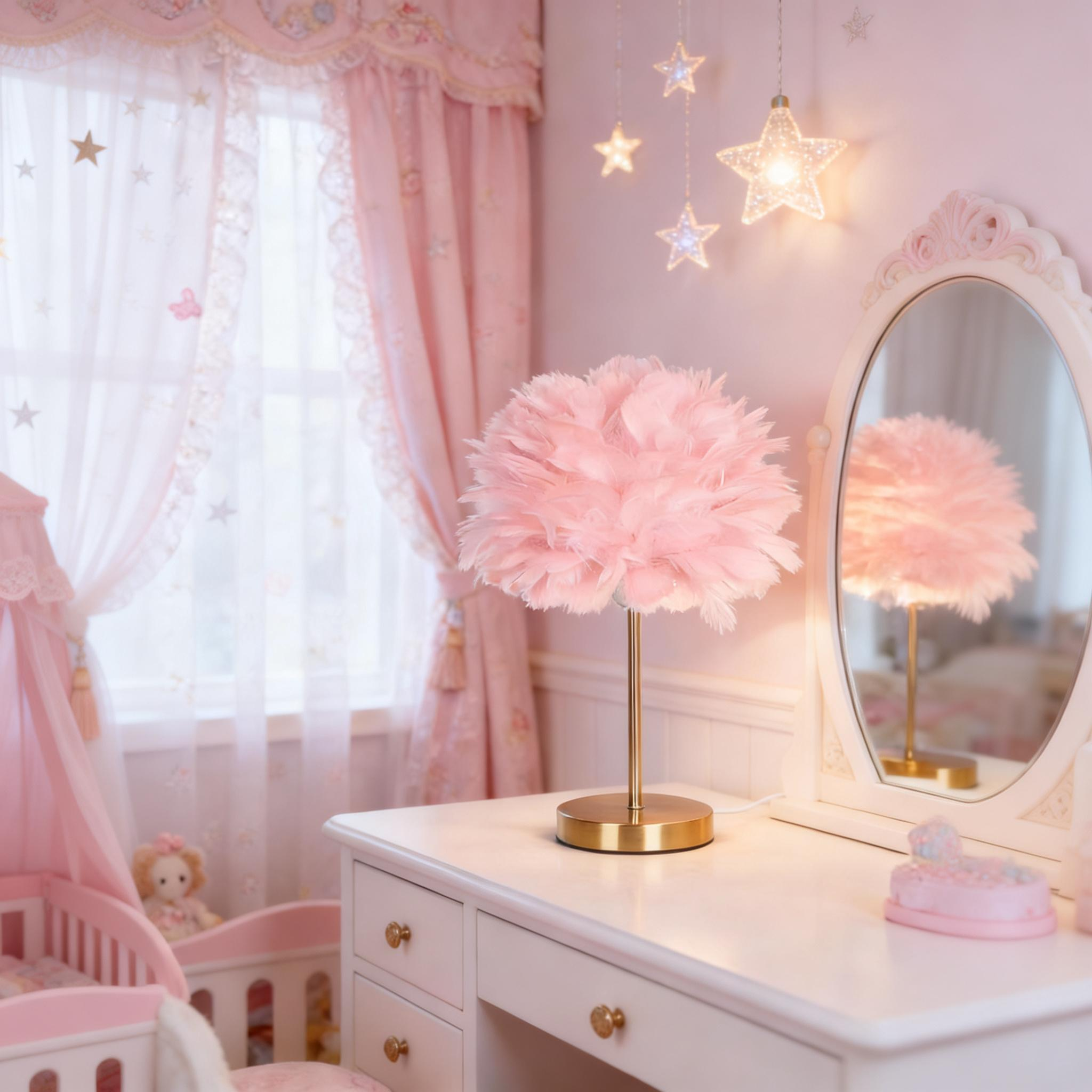 Feather Table Lamp 21T115A