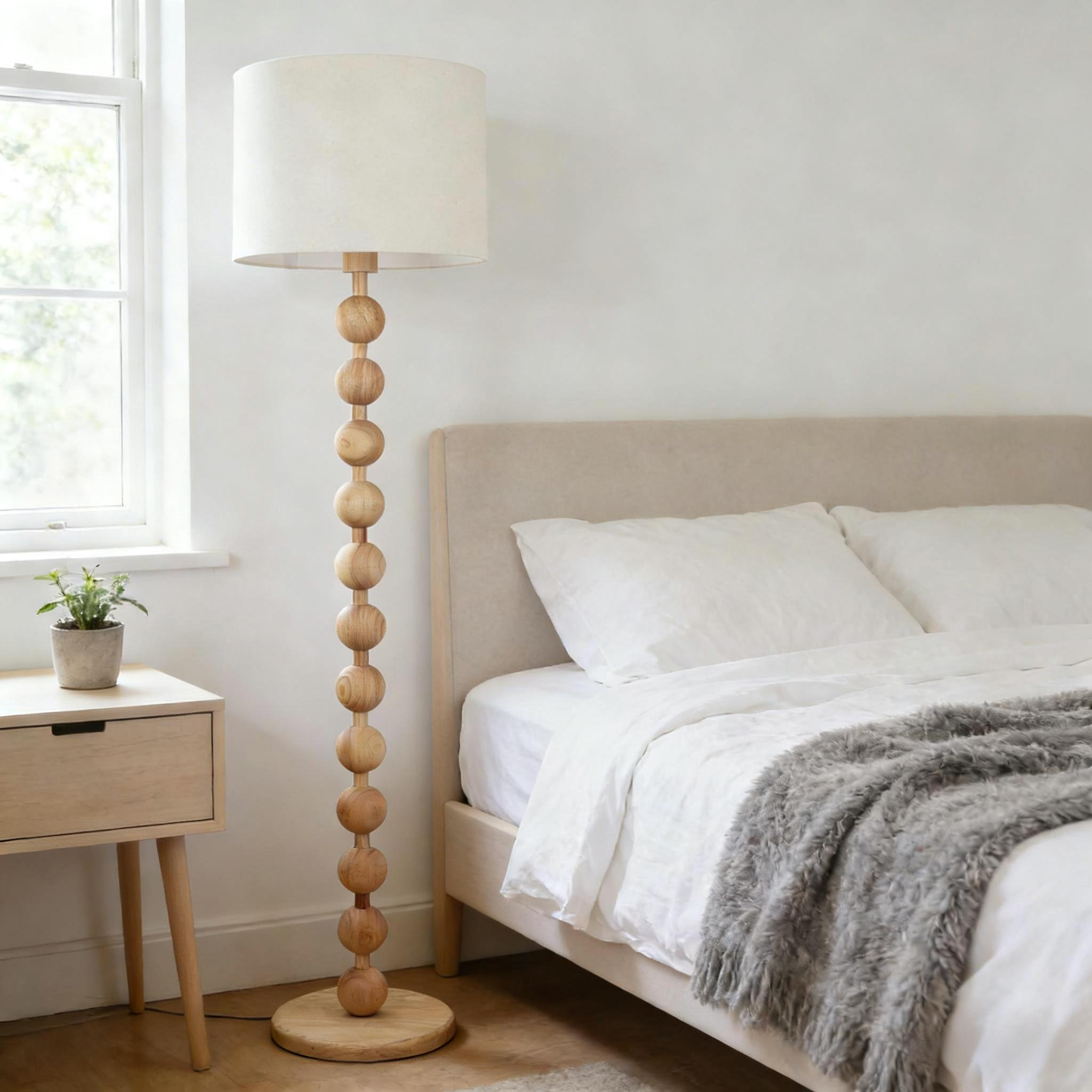 Wooden Floor Lamp 24AH168