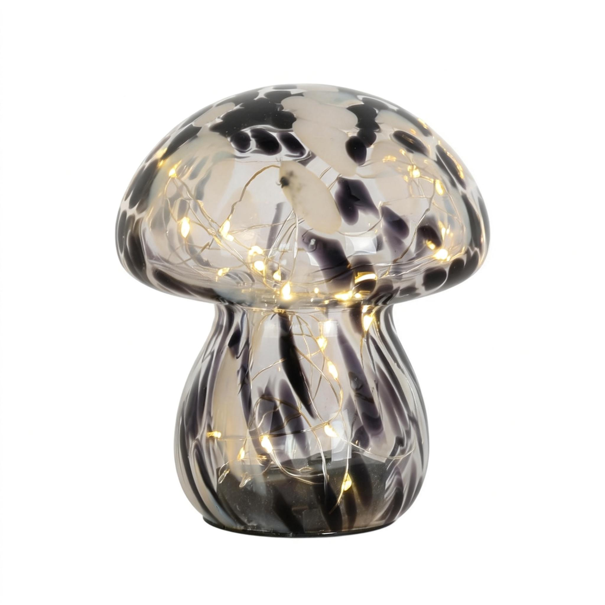 Mushroom Glass Table Lamp 24D098