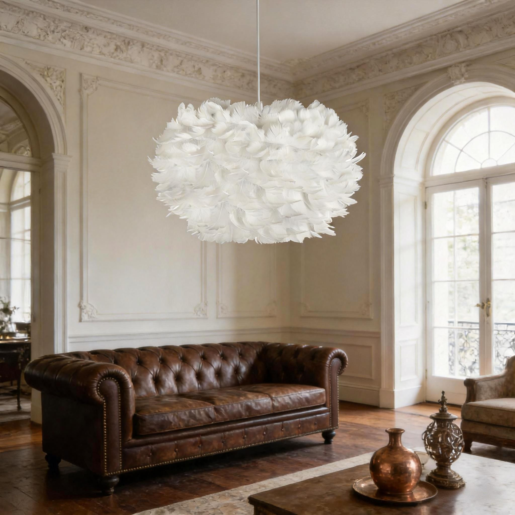 Feather Pendant Lamp 21P180B