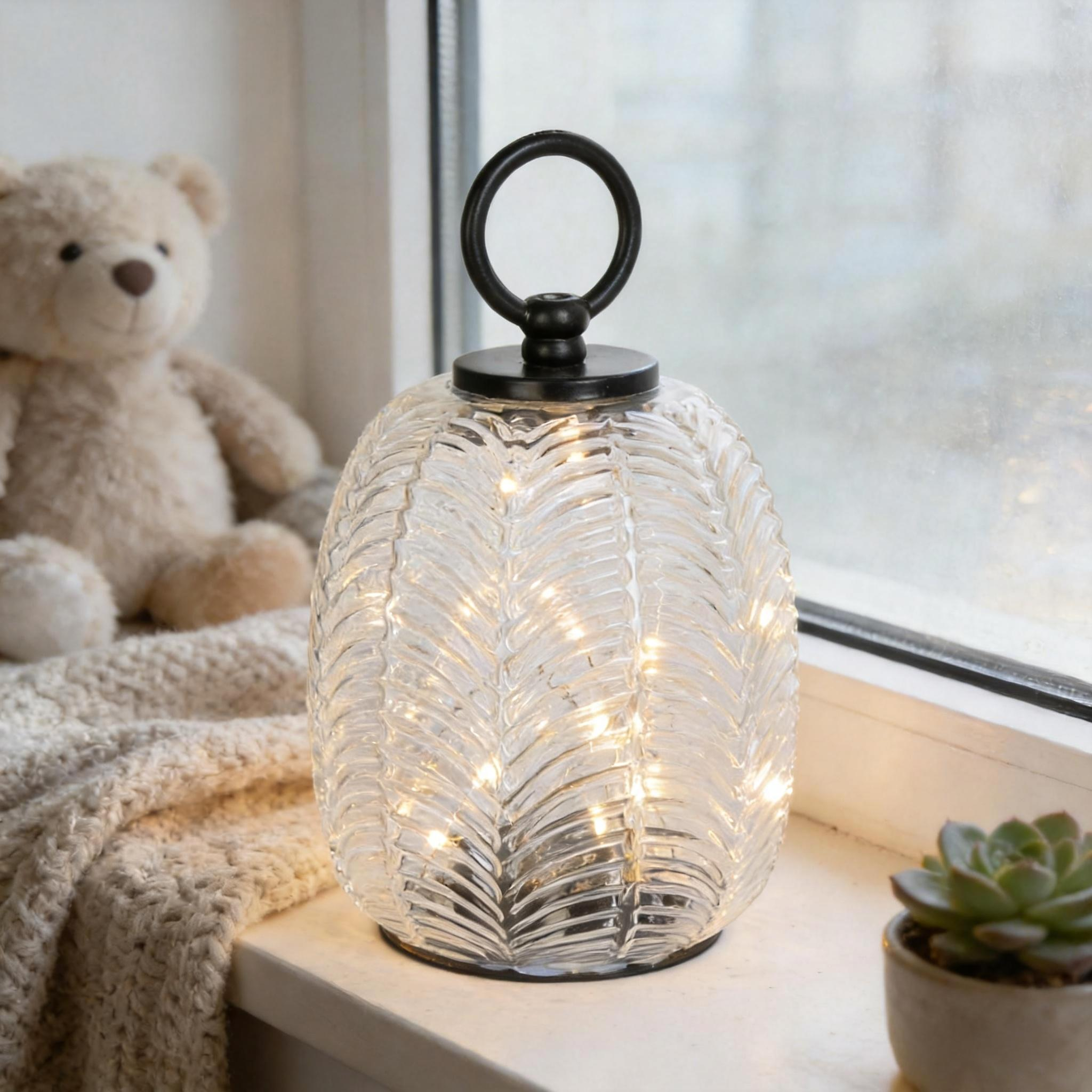 Decorative Glass Jar 25AD036