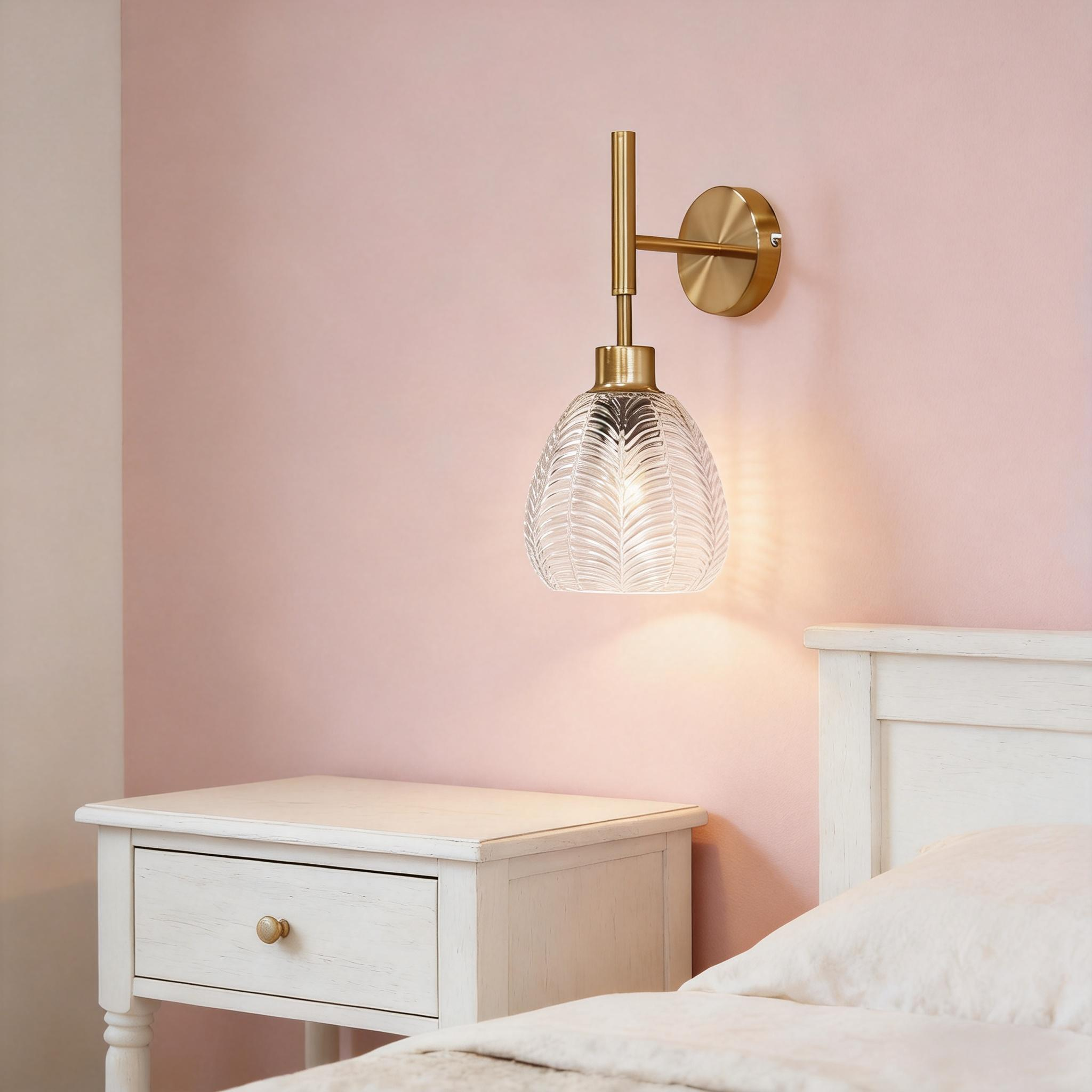 Modern Brass Wall Sconce 23P201