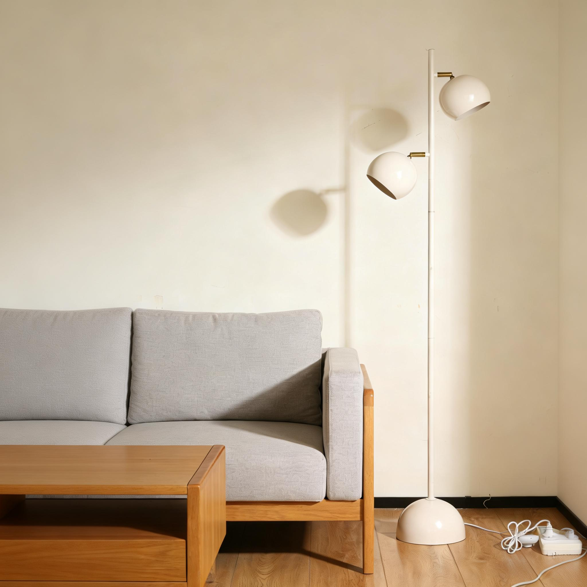 Modern Double Head Floor Lamp 25T258