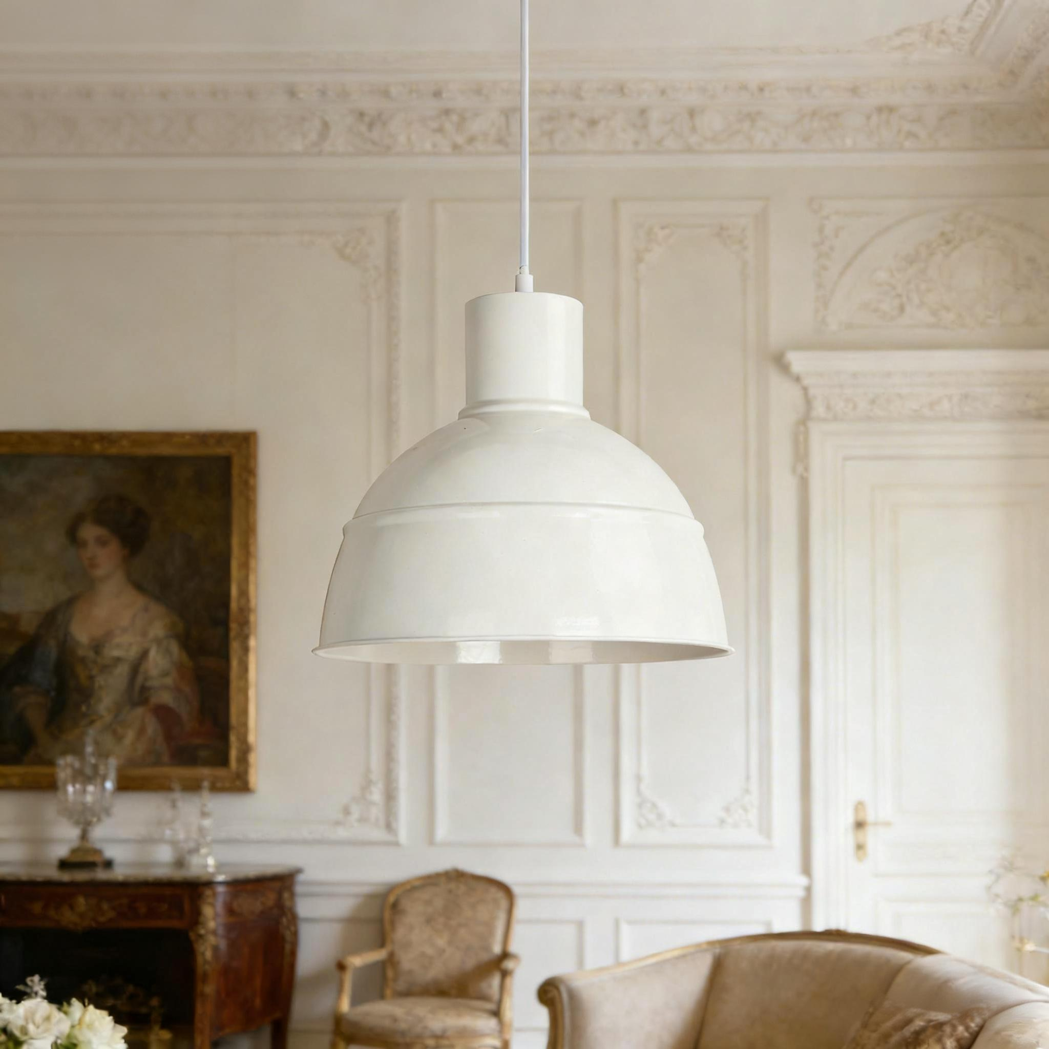 Modern White Pendant Lamp 21P213-2