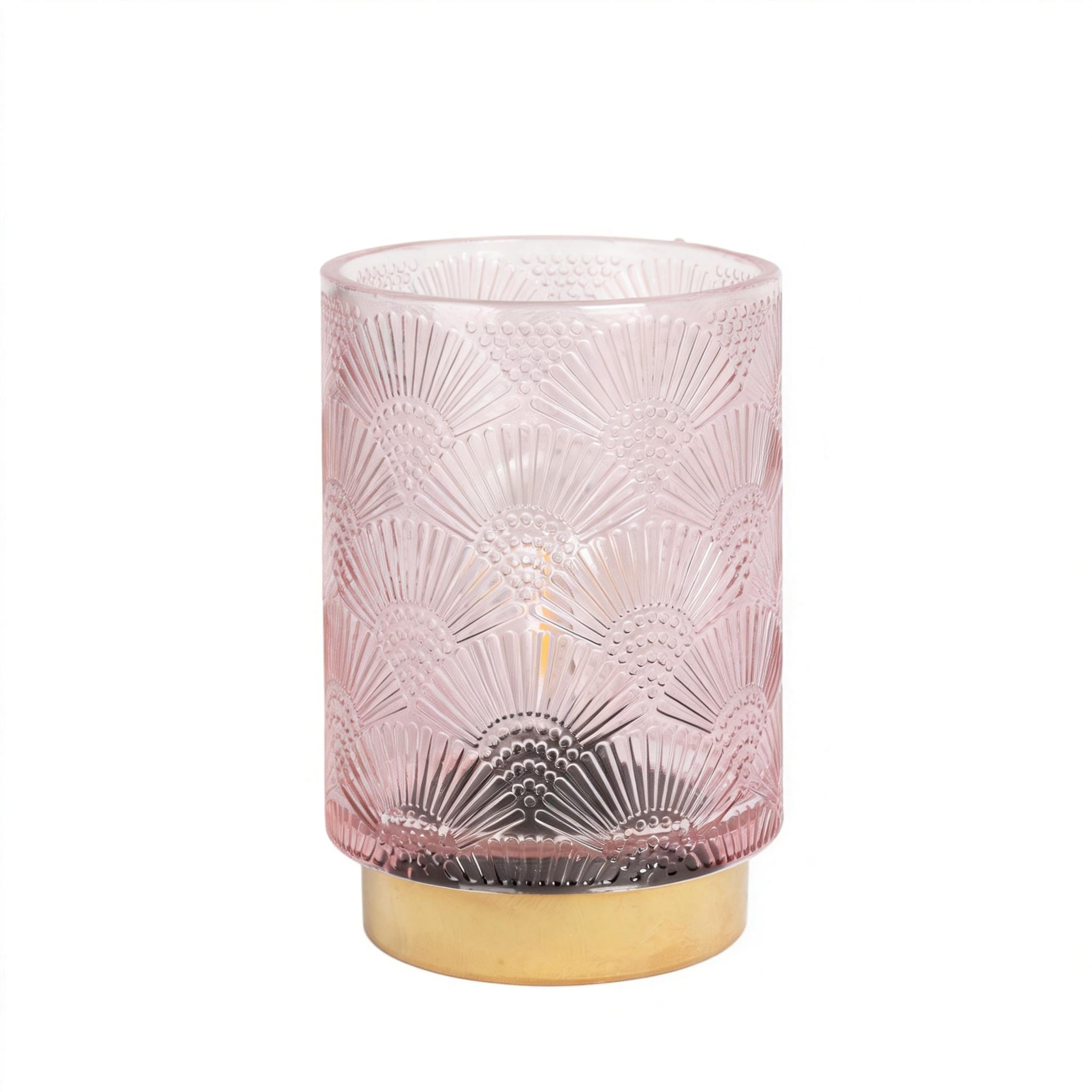 Decorative Glass Candle Holder 23D066