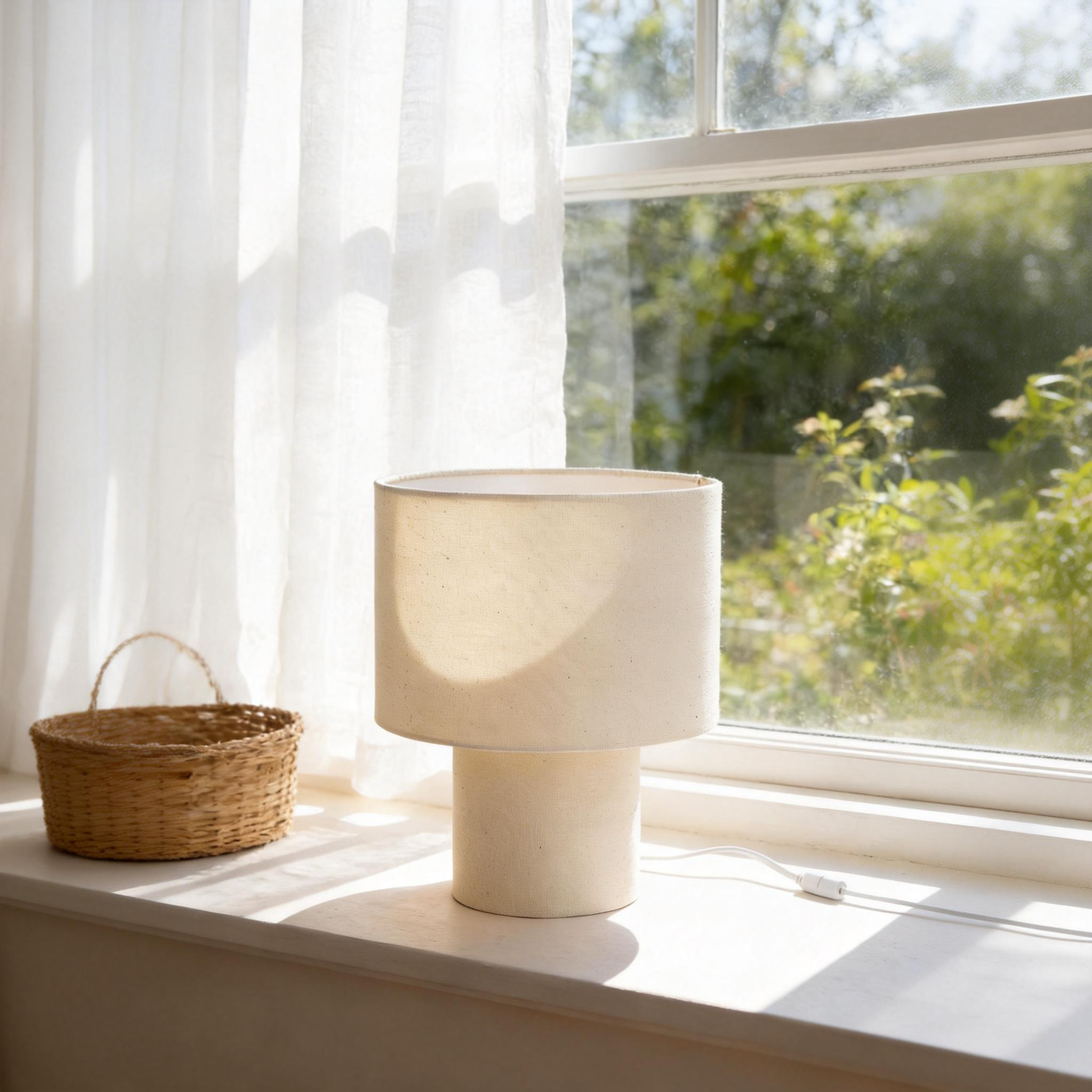 Modern White Table Lamp AH1007