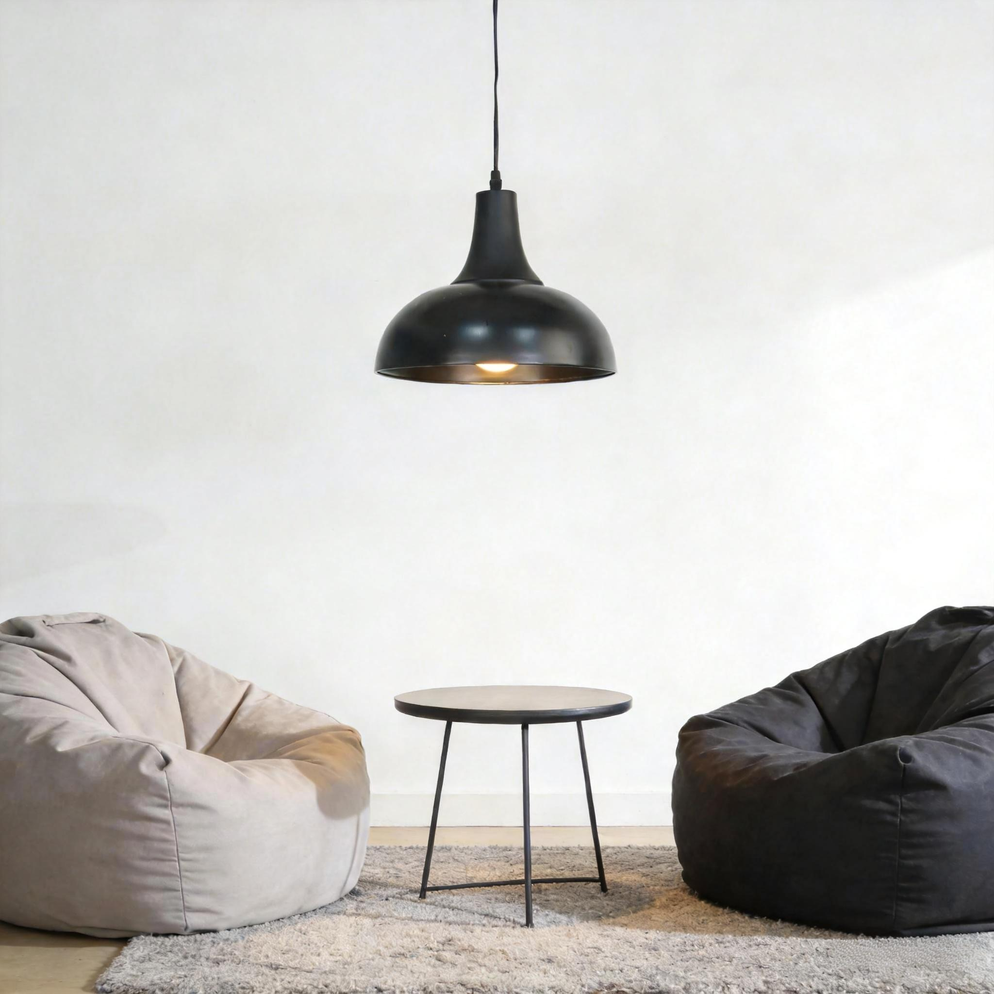 Modern Black Pendant Lamp 25P015